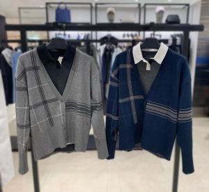 Giacche Nuova Cardigan a maniche lunghe da golf primaverile per donne Stretch Stretch Micked Sports Sports Golf Abbigliamento da golf da golf abbigliamento da golf