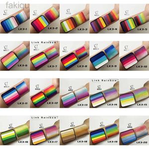 Pintura corporal Hot Sell Sell 30g Make-Up Body Art Face Painting Combation Rainbow Bar Multi-Color Opcional personalizado com camadas distintas Carnaval D240424