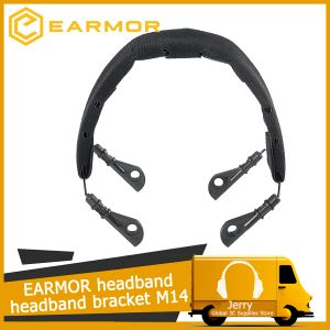 Hörlurar! M14 Militär taktisk headset Huvudband Pannband Montering Earmor Tactical Headset Adapter / för öronmor M32 / M32H / M31H / M31