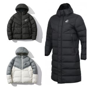 Herrenmantel Winter kurz Down Cotton Jacket Damen Down Parkas Down Jackets Dicke lange Haube Außen im Freien warme Baumwoll -Mantel klassische Stil Luxus Windproof Unisex NKE