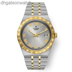 Стильные оригинальные буристовые часы с оригинальным дизайнером Swiss Impersor Watch Mens Royal Series Автоматические механические мужские часы стальные наручные часы с логотипом и коробкой бренда и коробкой