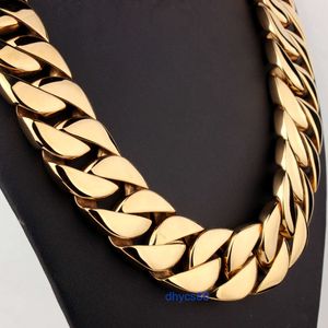 Pure Solid Gold Necklace Real Chains 10K 14K Cuban Link Chain