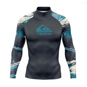 女性水着男性サーフィン水泳ダイビングTシャツTich Guard UV Protection Surf Clothing Beach Floatsuit Tops