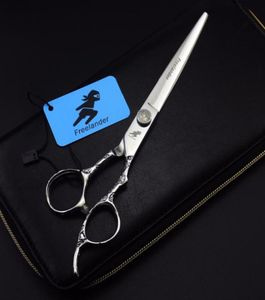 7 cali 6cr stal nierdzewna lądowiec wycinanie prostej nożyczki Salon fryzjerski w stylu fryzjerskim