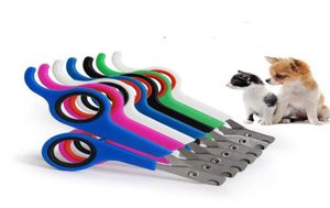 Pet Dog Cat Nail Cutter Pet Claw Toe Clippers Trimmers Dog Grooming Scissors Toe Care rostfritt stål Nagelclippers LX56925163920