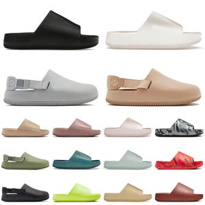 calm slides mule sandals slippers Mocassini di alta qualità uomo donna designer nero jade ice luxurys gomme scarpe da ginnastica piatte 【code ：L】