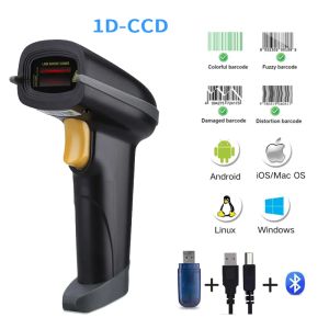 Impressoras frete grátis EVCA5 evawgib de alto desempenho 3in1 ccd handheld bluetooth barcode scanners ip54 leitor de código de barras EAN13 scanner