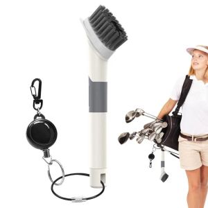 Accessories Golf Club Brush Portable Golf Club Cleaning Brush With Leakproof Water Storage Pipe Golf Brush And Groove Cleaner With Zipline
