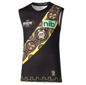 2022 Tygrysy AFL Zodręczne Guernsey Rozmiar S2XL Drukuj Numer Niestandardowy Numer Najwyższej jakości dostawa 196W8882869