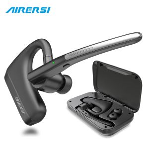 Hörlurar 2024 Nyaste K22 Bluetooth -headset Trådlösa hörlurar Dual Mic Noise Reforting Earphones med förvaringslåda för alla smarta telefoner