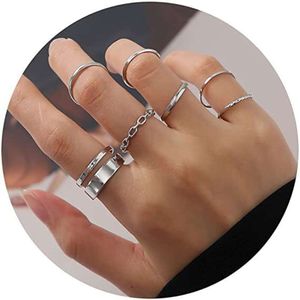 Modische minimalistische neue Stück Fingergelenkset mit offenem Ring