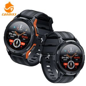 Watches Canmixs Smart Watch Men Waterproof Bluetooth Call Smartwatch for Android Health sleep monitoring Smart Fitness Tracker Watch