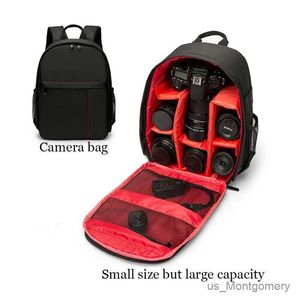 Accessori per sacchetti per fotocamera Piccola borsa da telecamera per esterni Waterproof Functional Brackpack traspirante Camera Video All Weather