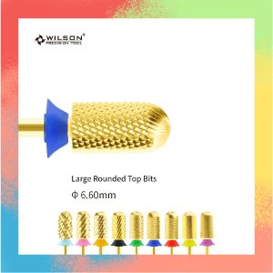 Bits WILSON Large Rounded Top BitsNail drill bits Remove gel carbide Manicure tool Nail accessories Hot sale Free shipping