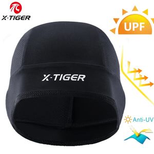 XTIGER Cycling Caps Summer Ice Silk Breathable Bicycle Cap Headwear Running Hiking AntiUV Sweatabsorbent Bike 240416