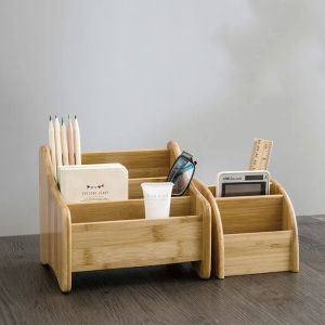 Bins Remote Control Holder Key Collection Cosmetics Receipt Inclusion Organizer Organizador Storage Box Wooden Box Organizer Box