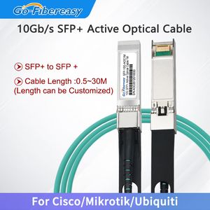 Cabo de fibra SFP 10G SFP+ CABO AOC OM3 1M, 2M, 3M, 5M ... 50M CUBO OPTICO COMPATÍVEL Cisco