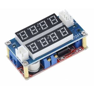 2 in 1 XL4015 5A Adjustable Power CC/CV Step-down Charge Module LED Driver Voltmeter Ammeter Constant Current Constant Voltage