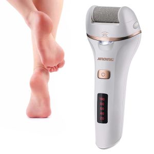 Dateien Jinding Electric Peeliator Pedicure Machine Callus Remover Foot Care Roller Tool Pediküre Datei für Füße Heel USB -Ladung