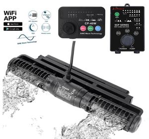 JEBAO JECOD WiFi Wave Maker per Coral Reef Marine Aquarium Controllo wireless CP25 CP40 CP55 Pompa di circolazione della pompa a flusso croce Pompa Y3656376