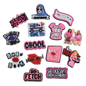 MENINAS MENORES CHEITOS DE ANIME CHARMS MEMÓRIAS DE CRIMENTOS DE PROFUNIDADES DE GRANÇA DE CHARMS DE ESTARMOS DE ESTARMOS DE ACEITORES DE ACEITOS DE SAPATO DE ACEITOS DE PVC Decoração PVC Buckle de borracha macia de borracha