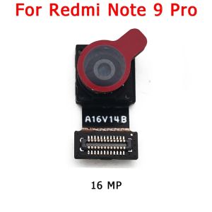 Moduły Oryginalna przednia kamera dla Xiaomi Redmi Note 9 Pro Frontal twarz Mały Selfie Moduł zamienny Części zamienne