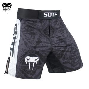 Boxing SOTF Snake Scale Fitness atmungsaktiven Sport wilde MMA Box -Shorts Tiger Muay Thai MMA Shorts Fight Shorts Kickboxing Boxing