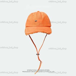 Jacquemues Bag New Jacquemes Hyunya Same Style Rubbed Baseball Hat Women's Tassel Sunscreen Duck Tongue Hat With Wind Rope 16