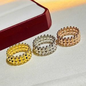 High end Classic Design silver design nail ring for womens cool and fashionable trendy with carrtiraa original rings