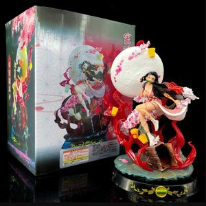 Figure di giocattoli d'azione Nuovo anime Slayer DEMON da 30 cm Figura Kamado Nezuko con leggera figurina da collezione Modello da collezione Statue Giocattoli per bambini T240422