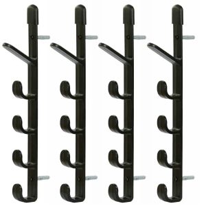 Clubs 4pcs/POT Orizzontal Designs 10 Club Golf Club Wall Mount Mount Staffa Shelf Shelf Rack