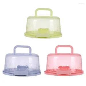 Storage Bottles Cake Container Pastry Tray Cupcake Holder Macaroons Boxes For Muffin Bakery