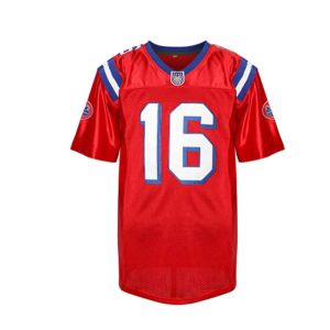 Jersey de futebol americano de futebol 16 Falco Sport Sport Jerseys Bordado costurar