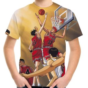 Koszulka 420Y Boys Gram Tshirt japońska gorąca anime 3D drukowana koszulka dla nastolatków letnie dzieci fanów urodzin