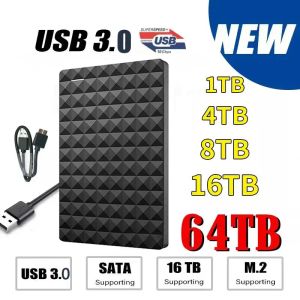 Caixas Expansão HDD portátil SSD Drive 500GB 1TB 2TB 4TB Drive USB 3.0 SSD externo de 2.5 polegadas DISCURSO RUD