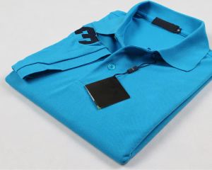 Designer Men's Polos Shirts Big Horse Brodery Men Short Sleeve T-Shirt Original Single Lapel Shirt