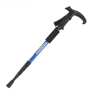 Trekking Pole Anti Shock Ultralight Walking Sticks Adjustable Hiking Canes Telescopic Crutch for Nordic Walking Sticks crutches