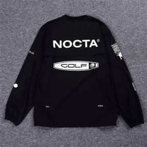 Hemden 2024 Mode Nocta kombiniert mit Golfbekleidung Hemden Fastdrying Nylon näht Langarm runden Halshuberkleidung Männer Golfkleidung