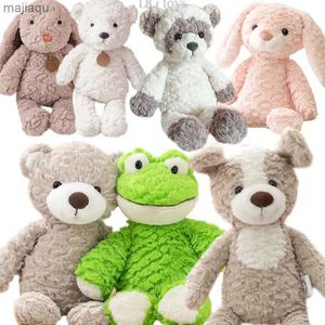 Dolls de pelúcia super macios pernas longas bebê apaziguamento brinquedo coelho rosa cinza ursinho urso cachorro elefante de pelúcia breking breking para criançasl2404