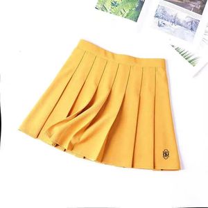 Summer Womens Golf Pleated Kirt Fashion Skirthigh Quality High midje Slimming Tennis 240420