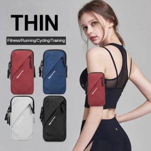 Armbands İPhone 14 için yeni spor kol bandı telefon çantası 13 12 Pro Max 13 Mini SE3 XR Spor Salonu Fitness Cüzdan Tutucu Torbası Xiaomi için Çantalar Çalışıyor