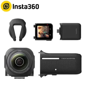 Cameras Insta360 One Rs 1 cala 360 Edition 6K 360 Leica Lens FlowState Stabilizacja Insta 360 nocna kamera akcji