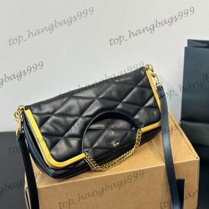 Womens Latest Designer Luxury Evening Party Clutch 2in1 Frame Bags Calfskin Diamond Lattice Quilted Leather Strap Gold Chain Purse Large Capacity Pocket 25X27CM