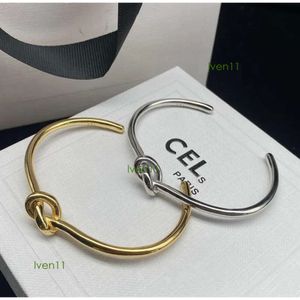 Simple Designer Knotting Bracelet Bangle Wristband Cuff for Women Mens Bracelets Fashion Gold Sier Bracelet Jewelry High Quality Wedding Lovers Gift