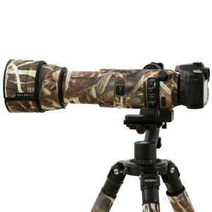 Filtros Rolanpro impermeável lente camuflagem Capa de chuva para Sigma 60600mm F4