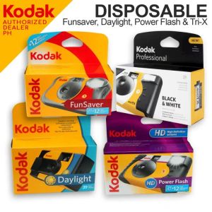 Aparat 15pcs Kodak jednorazowy aparat filmowy 27 Arkusze Ekspozycja Zdjęcia (światło dzienne / HD Power Flash / Waterproof) Camera