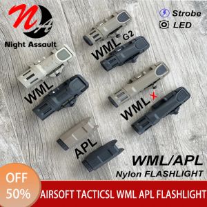 ライトwadsn airsoft wml apl high lumens nylon tactical led surefire light hanging懐中な懐中電灯