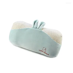 Kudde fast Colormulti Purpose Latex Memory Cotton Rebound Liten Office Headrost midja Tuppla Portable Student Travelpillow