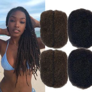 Bundles Bundles Bundles Tight Afro Kinky Human Hair,Ideal for Making,Locs Repair,,Twist,Braids 4 Bundles/Package #2 Dark Brown