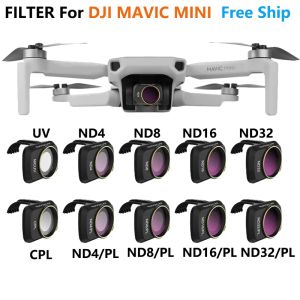 Drones For DJI Mavic Mini 2 Camera Lens Filter MCUV ND4 ND8 ND16 ND32 CPL ND/PL Filters Kit for DJI Mavic Mini se Drone Accessories